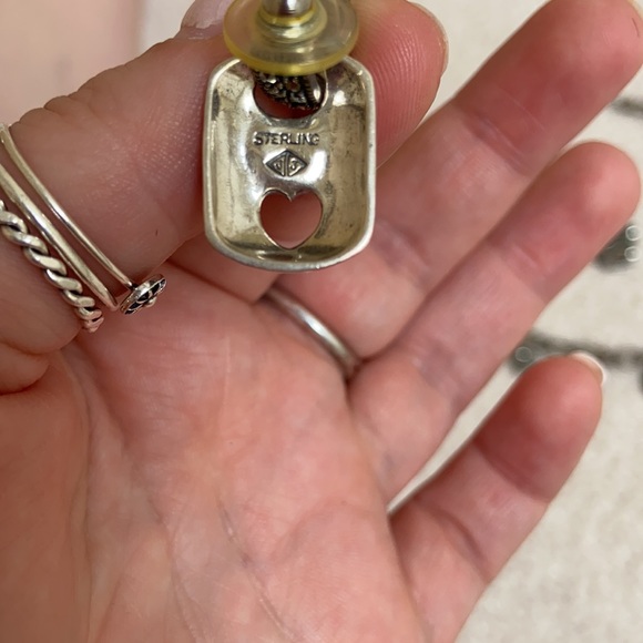 Judith Jack Marcasite Heart Necklace & Earrings - Picture 3 of 6